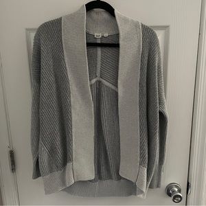 Gap Grey 100% Cotton Cardigan